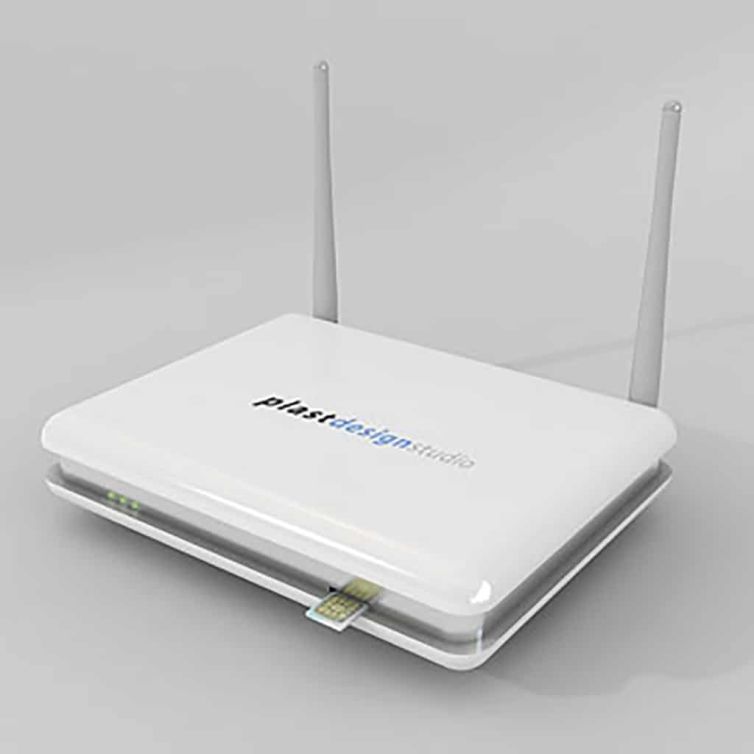 Produzione box per Router Modem WI-FI