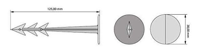 Picchetti flyplast